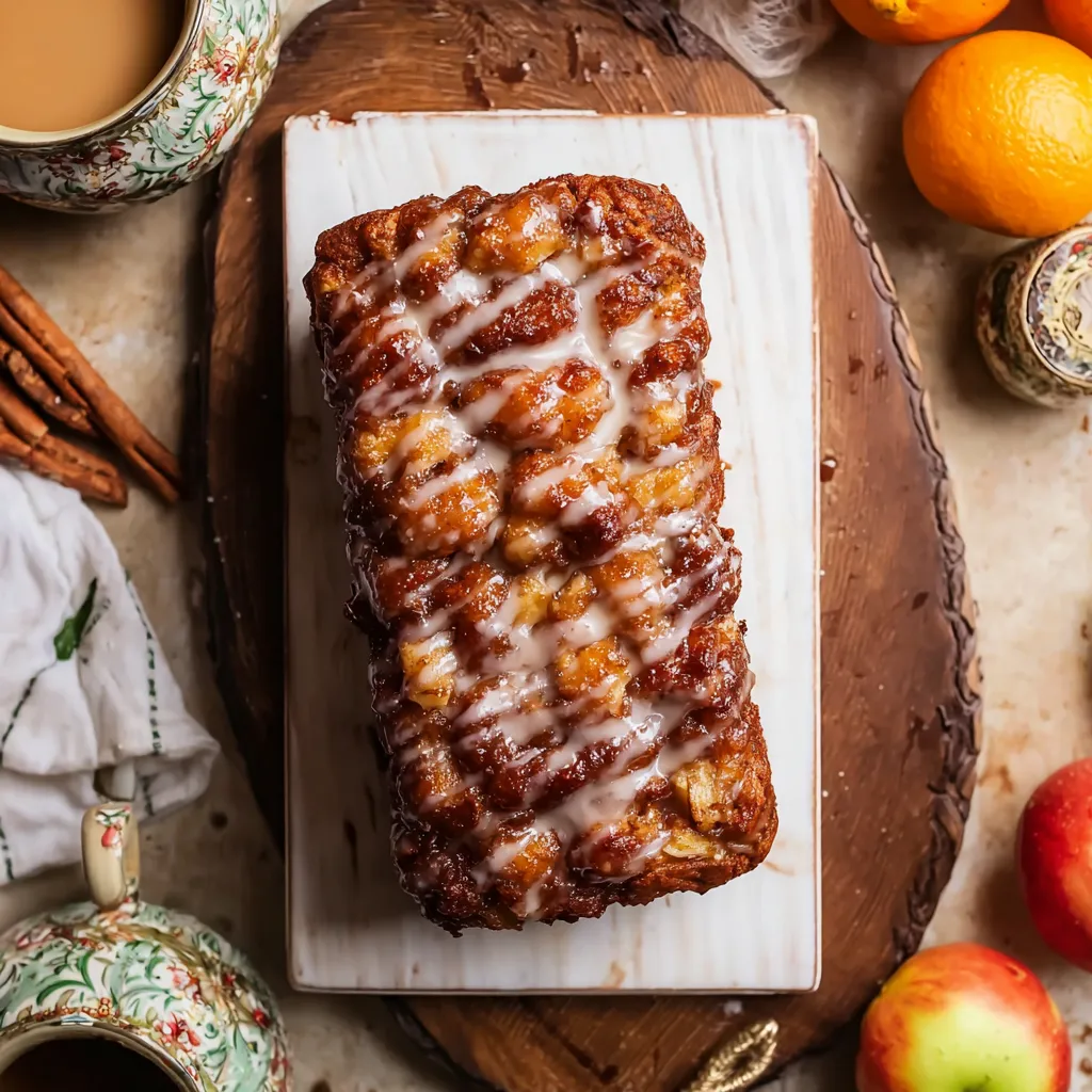 Amish Apple Fritter Bread Recipe