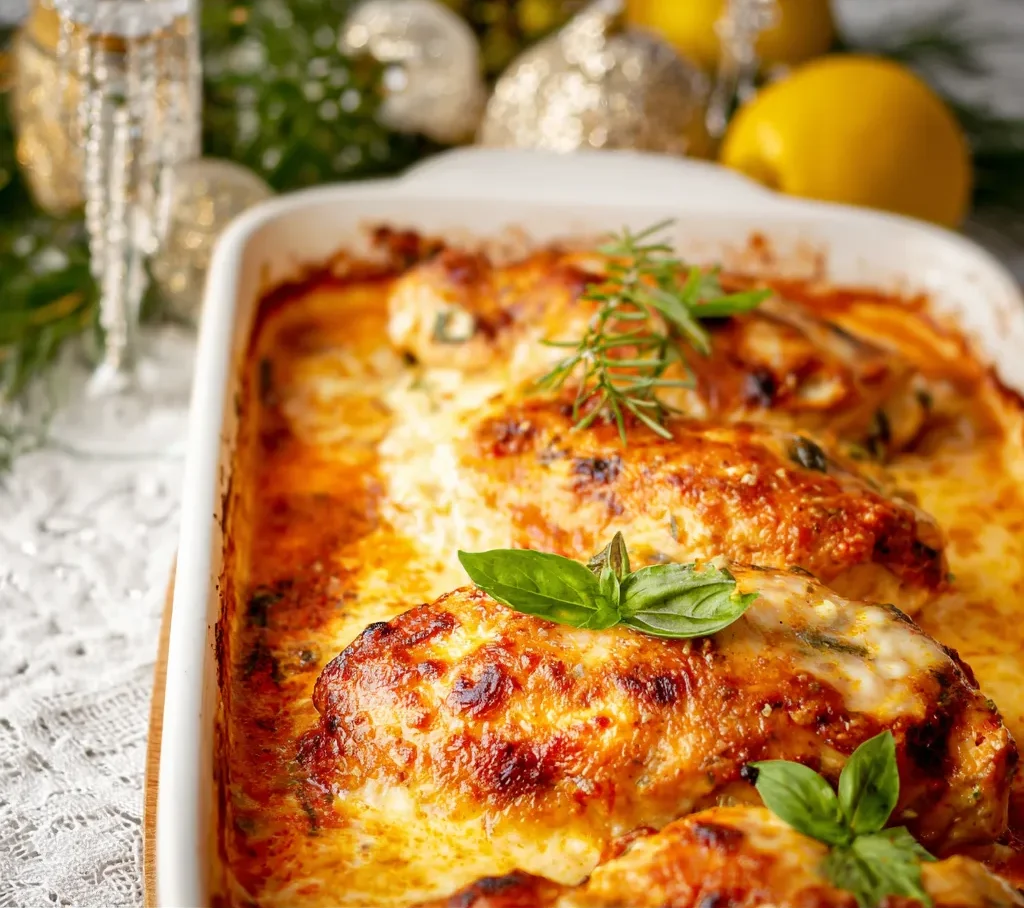 Baked Ricotta Chicken Pasta