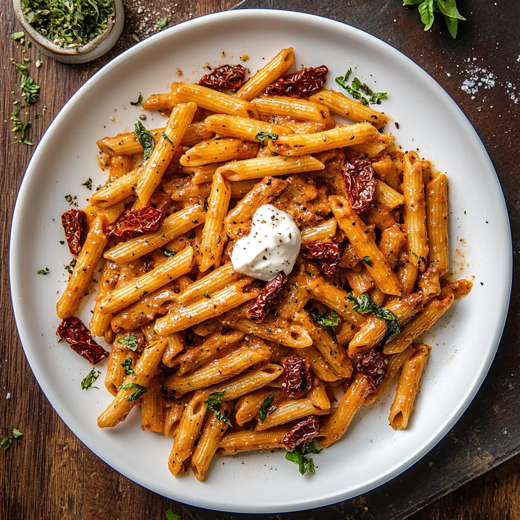 Sun Dried Tomato Pasta Easy