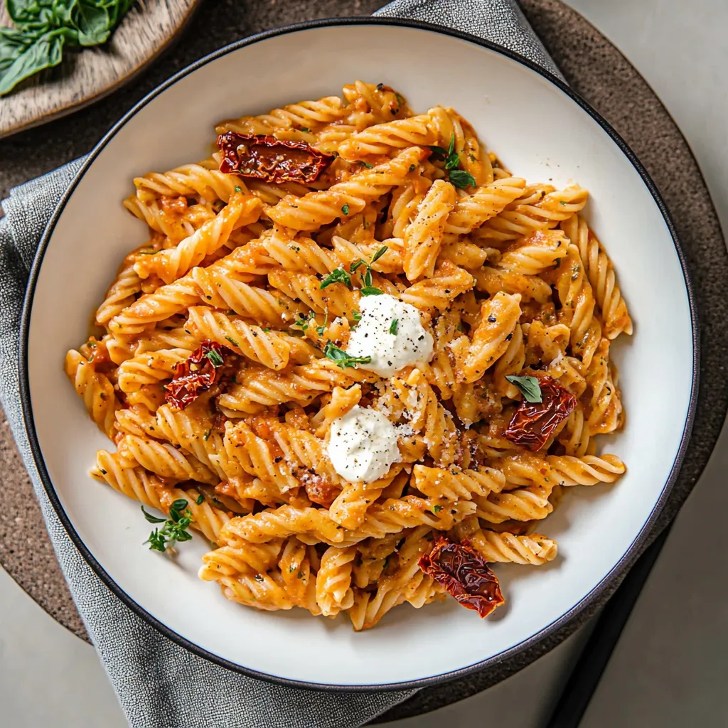 Sun Dried Tomato Pasta Sauce