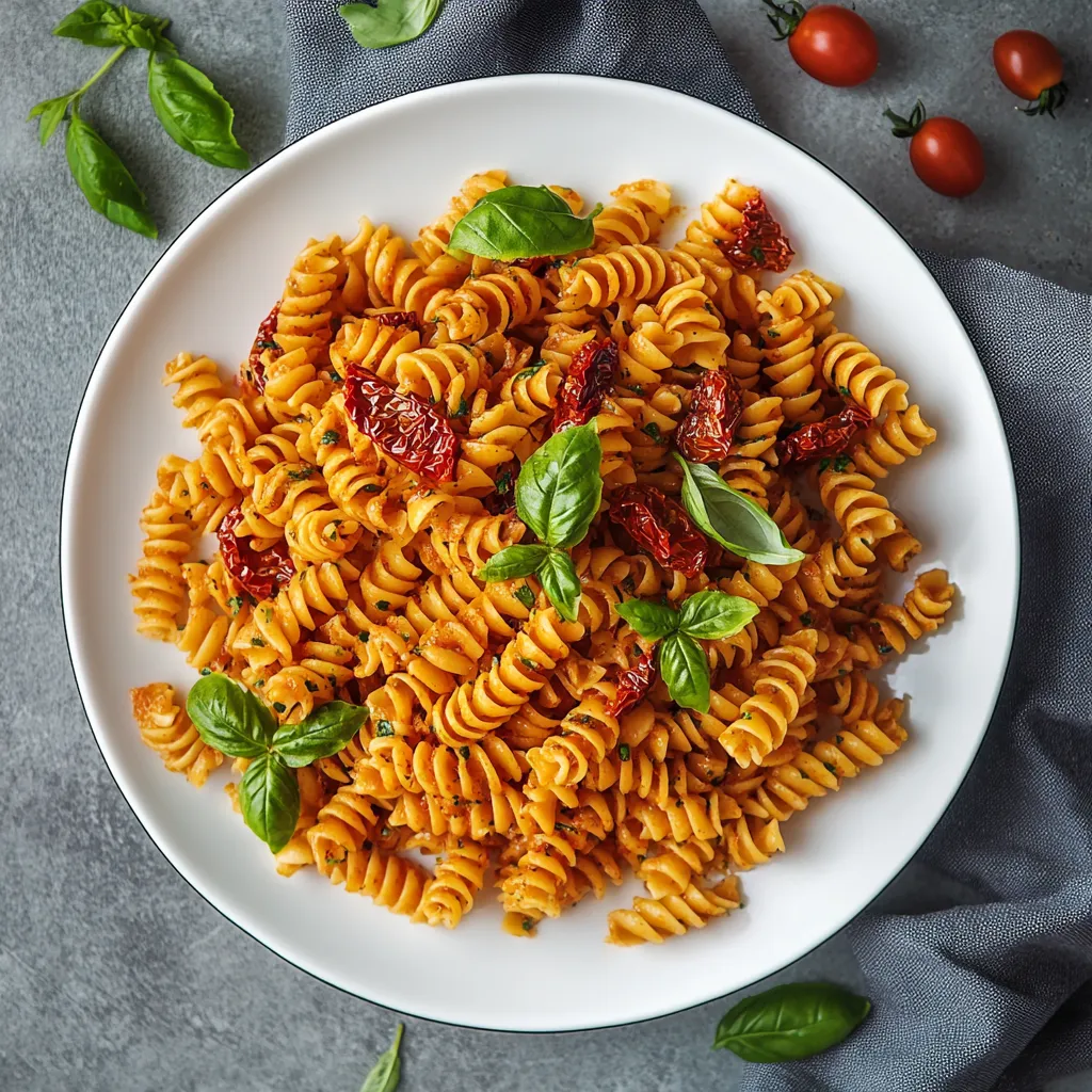 Sun Dried Tomato Pasta Vegan