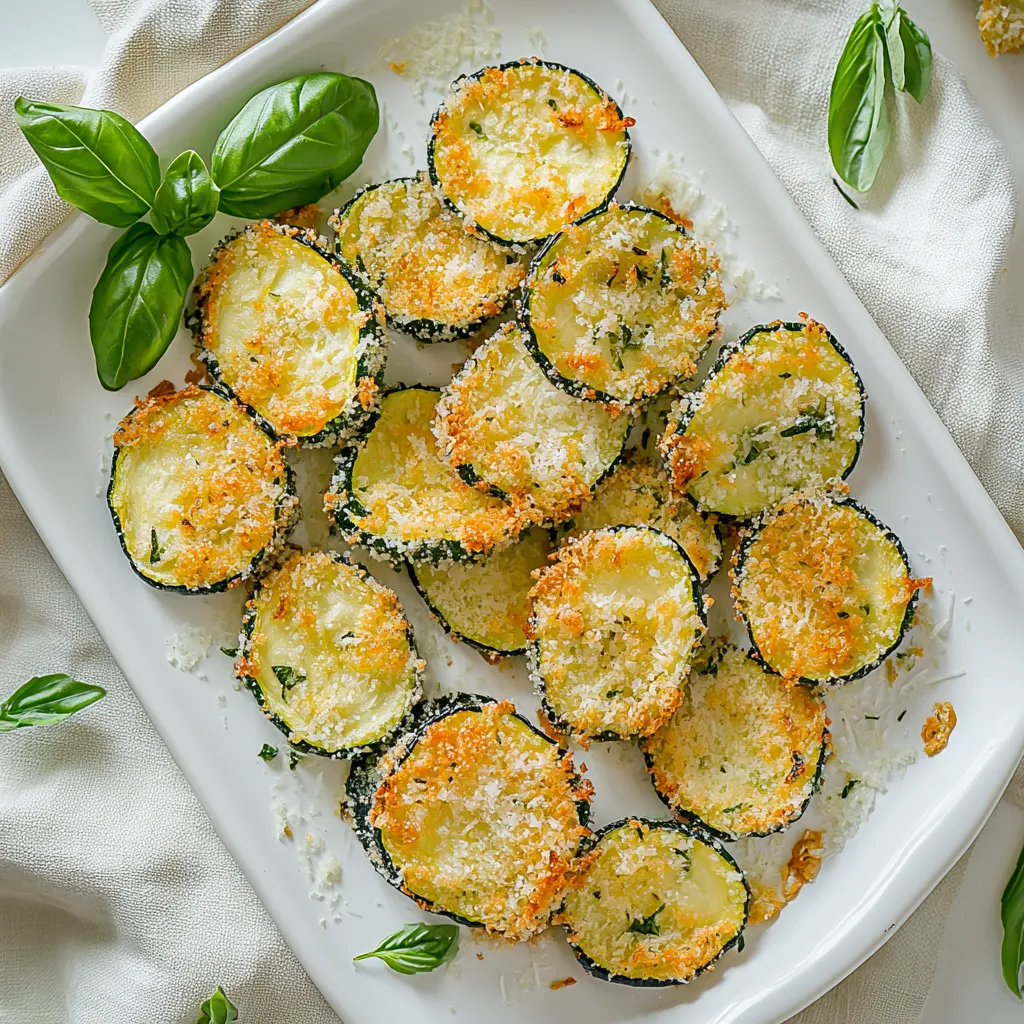 Zucchini Parmesan Crisps 