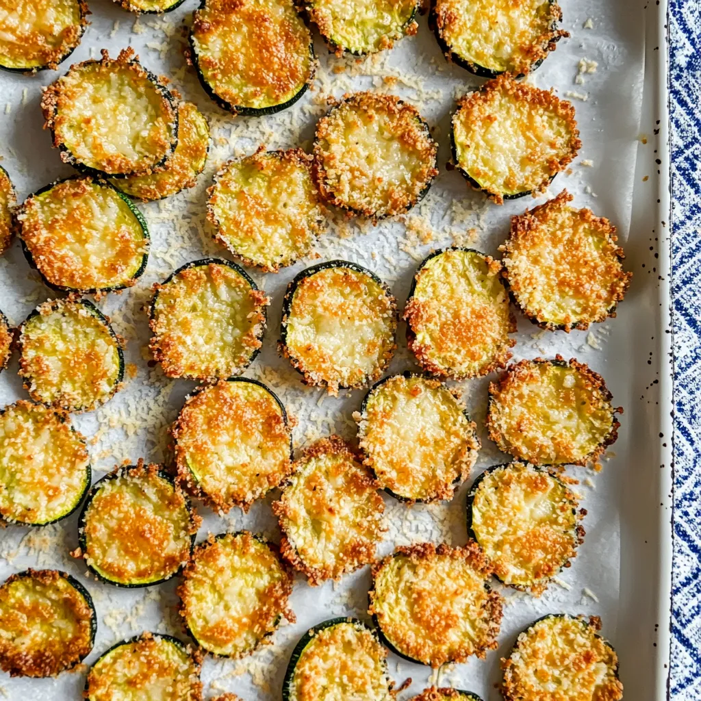 Zucchini Parmesan Crisps 