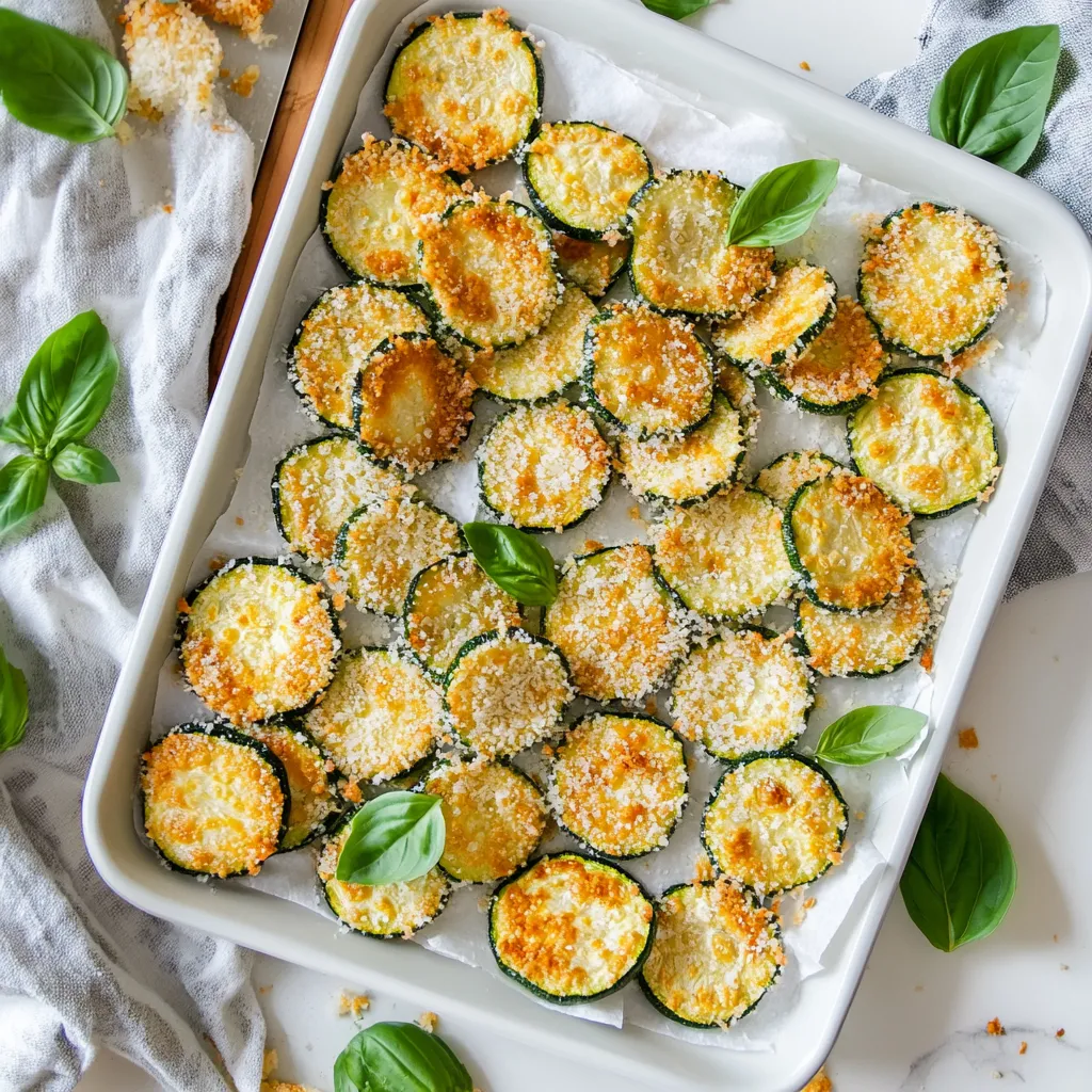 Zucchini Parmesan Crisps Air Fryer