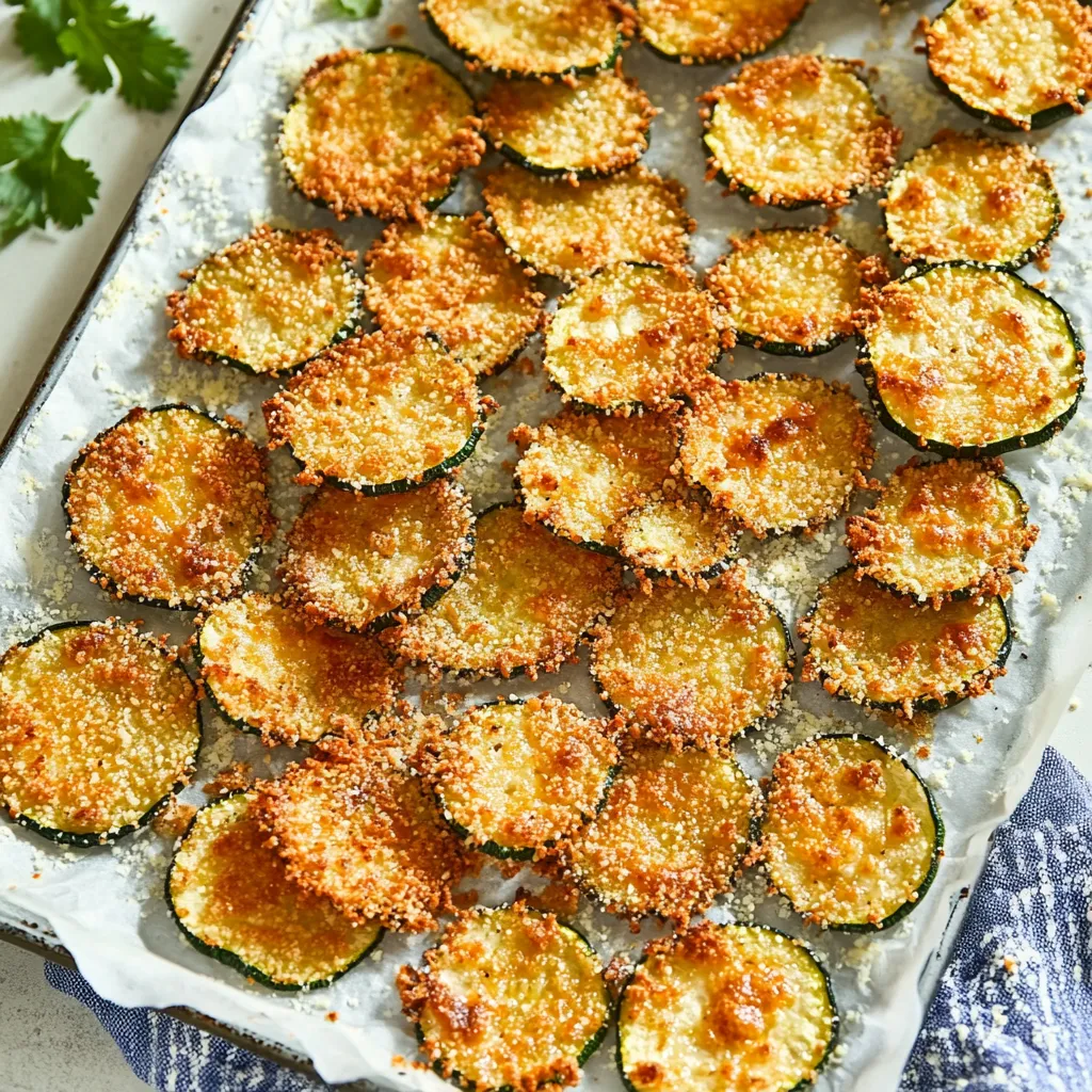 Zucchini Parmesan Crisps Oven