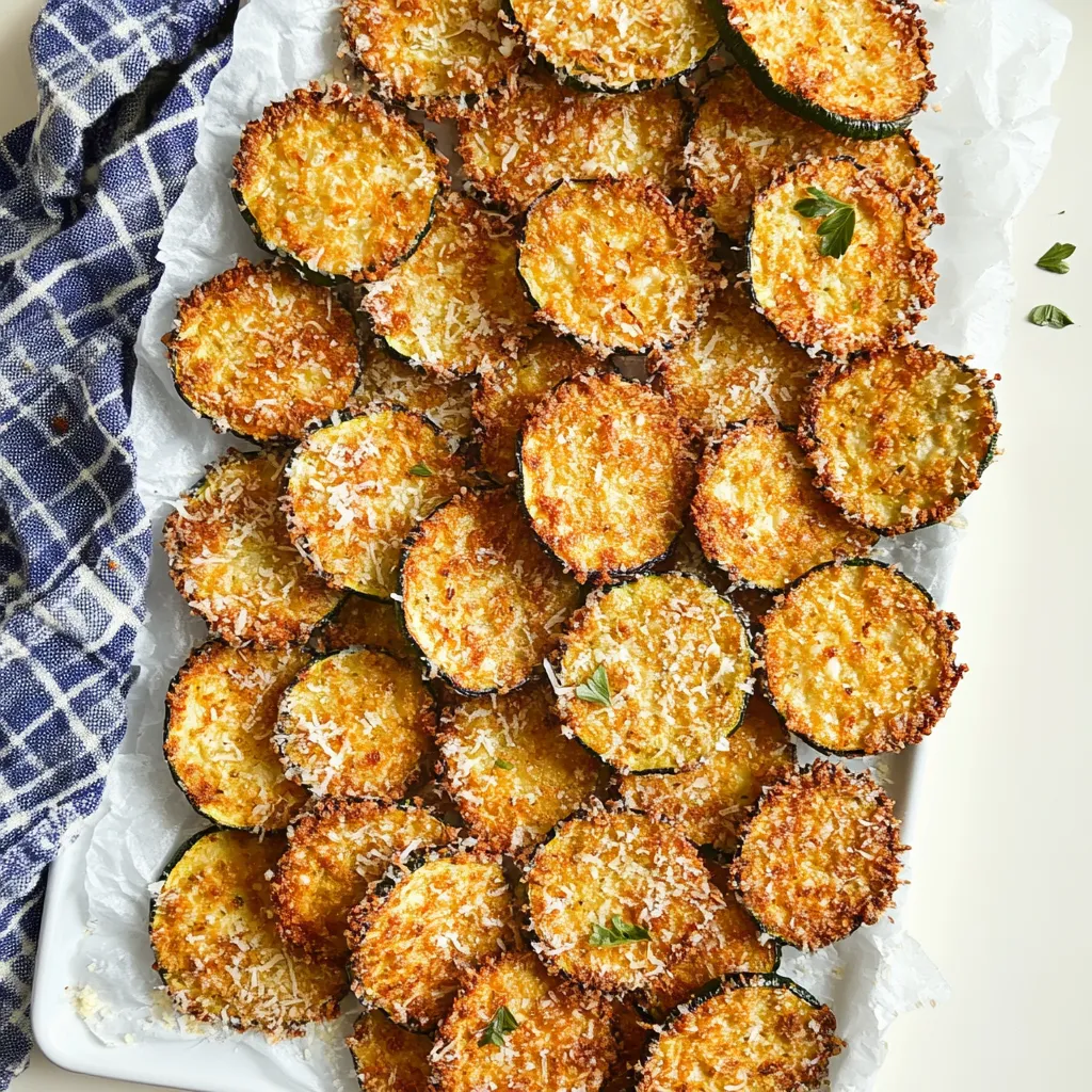 Zucchini Parmesan Crisps