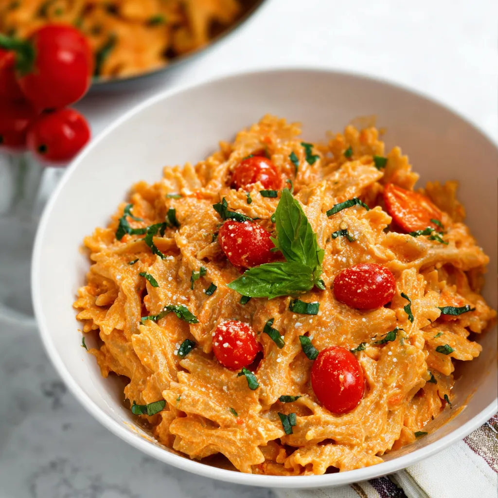 Creamy Tomato Ricotta Pasta