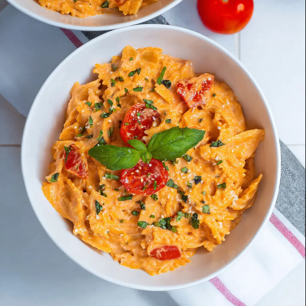 Creamy Tomato and Ricotta Pasta