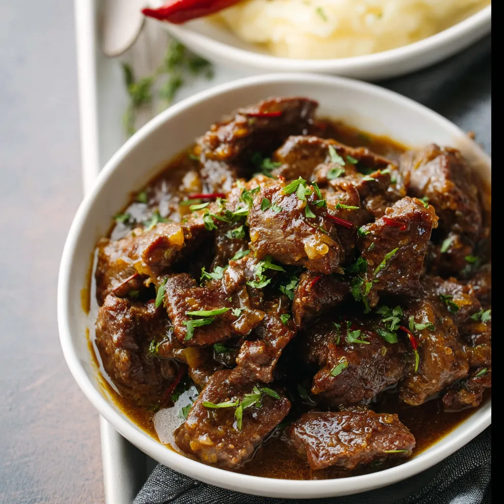 Instant Pot Beef Tips and Potatoes