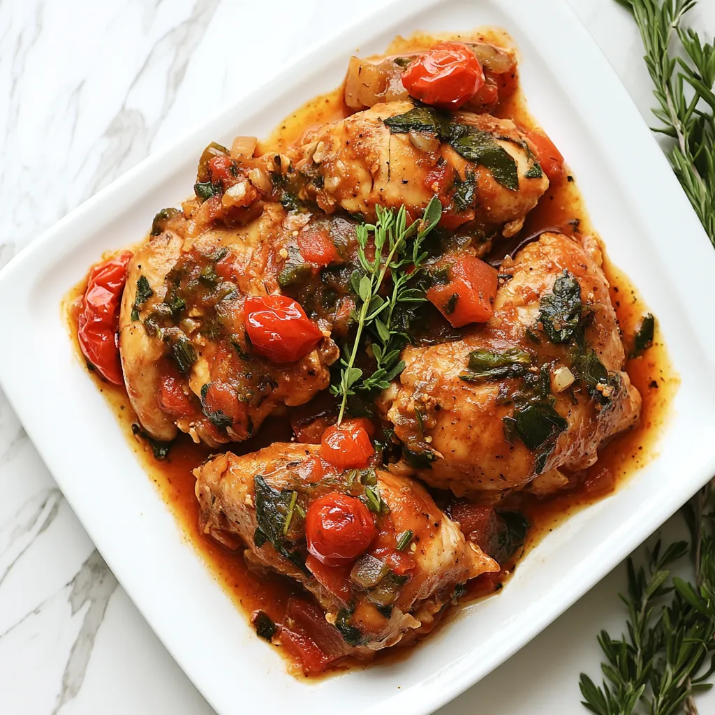 Instant Pot Tuscan Chicken Orzo
