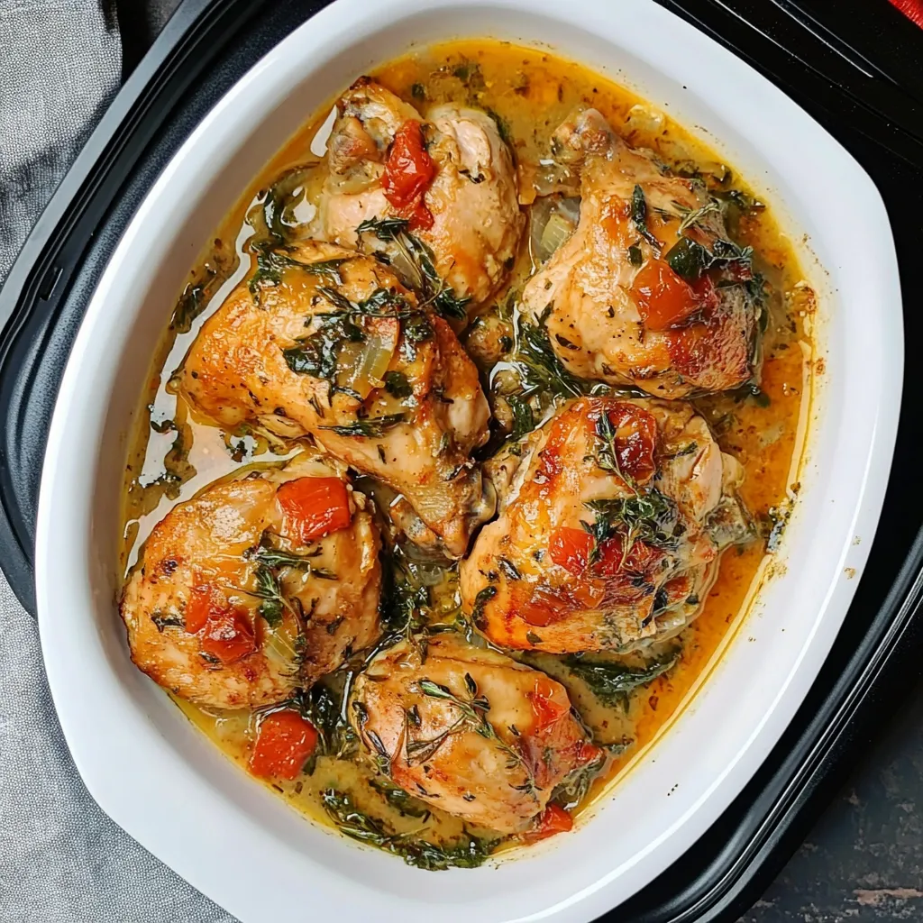 Instant Pot Tuscan Chicken