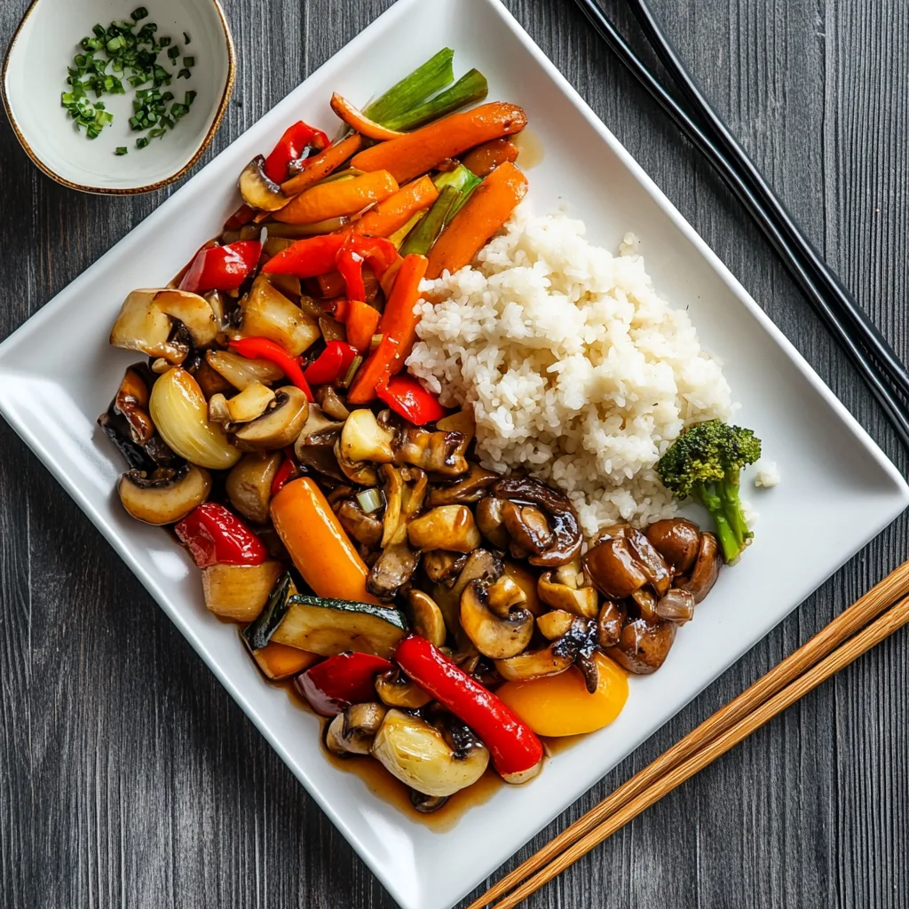 Easy Hibachi Vegetables Recipe