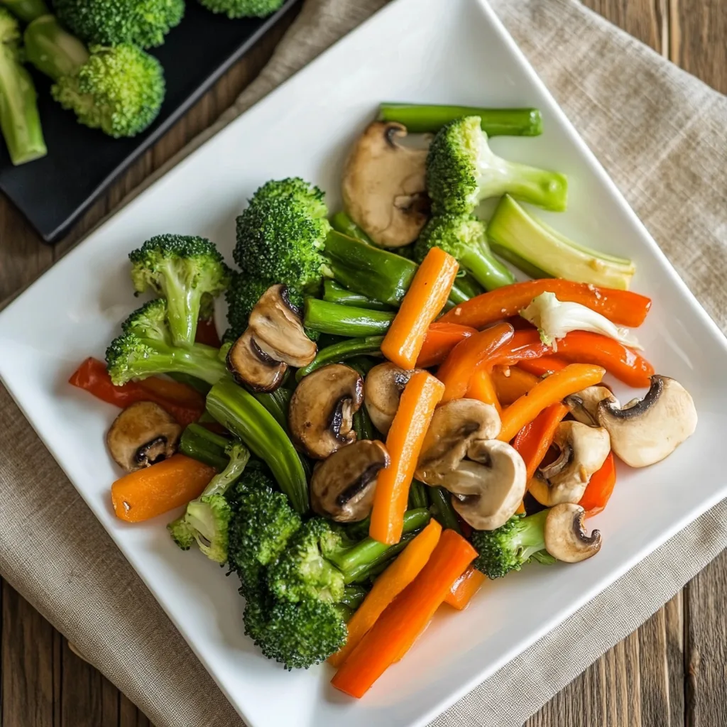 Hibachi Vegetables Recipe at Home
