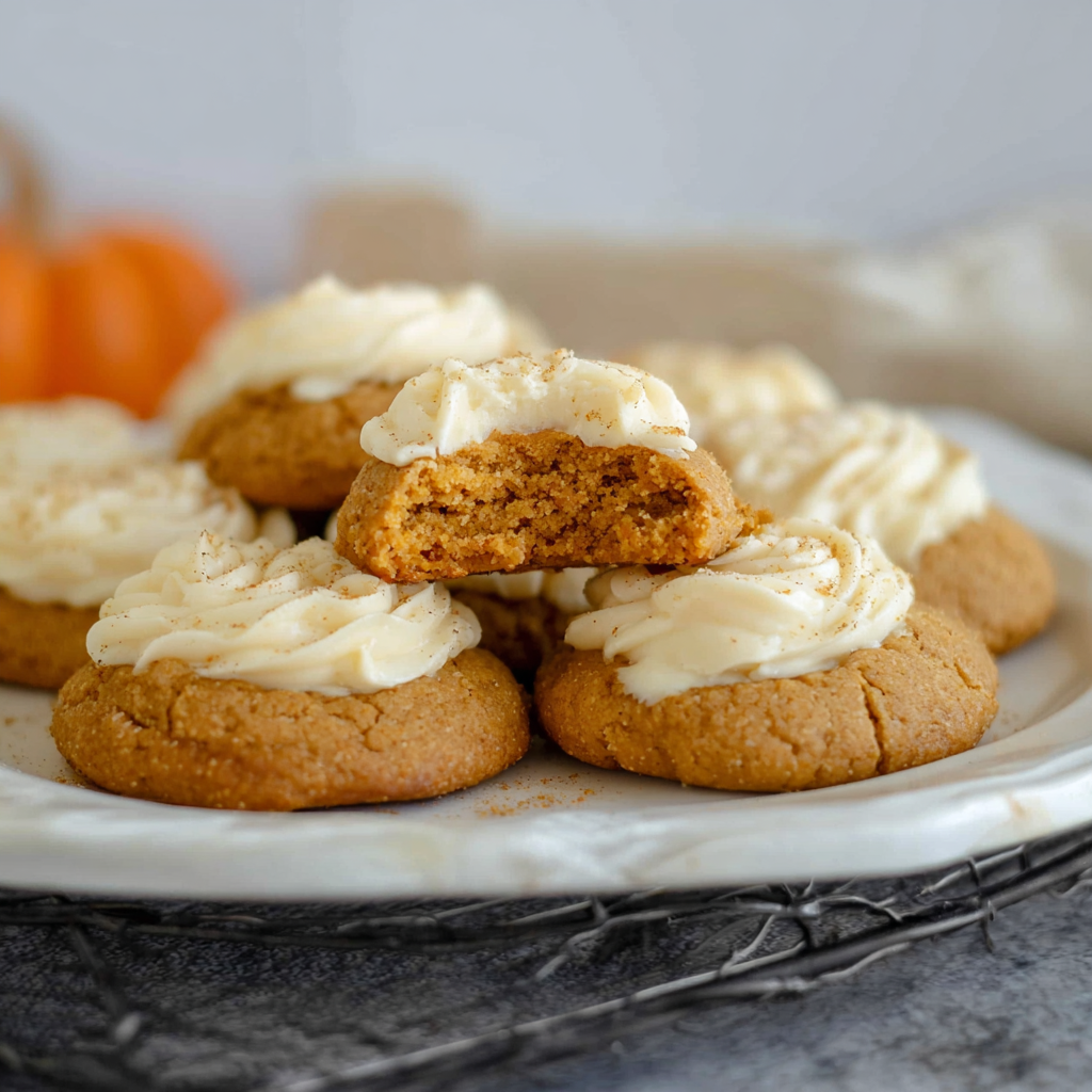 Pumpkin Cheesecake Cookies Easy