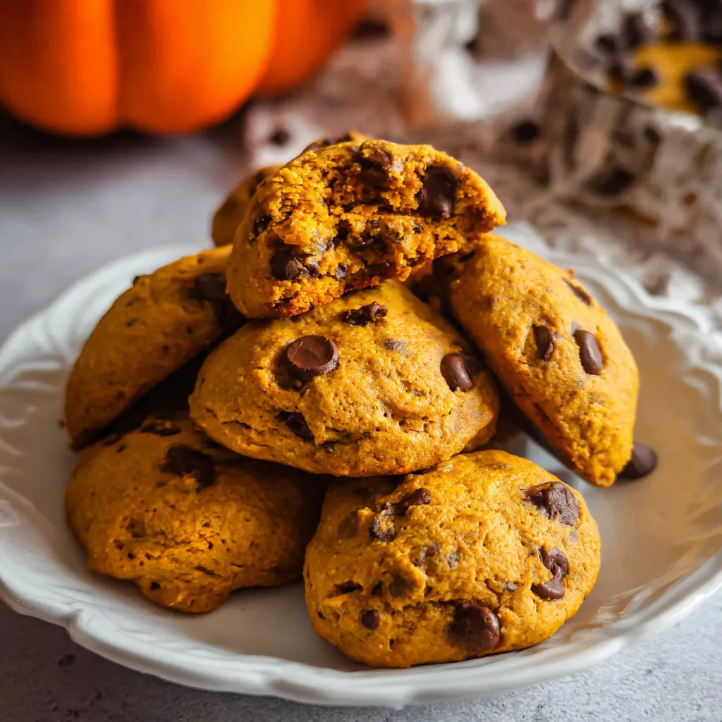 Pumpkin Chocolate Chip Cookies Chewy
