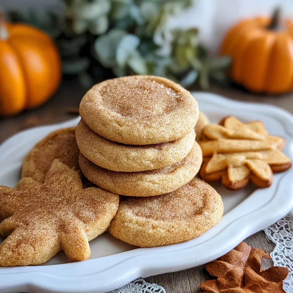 Pumpkin-Spice Sugar Cookies