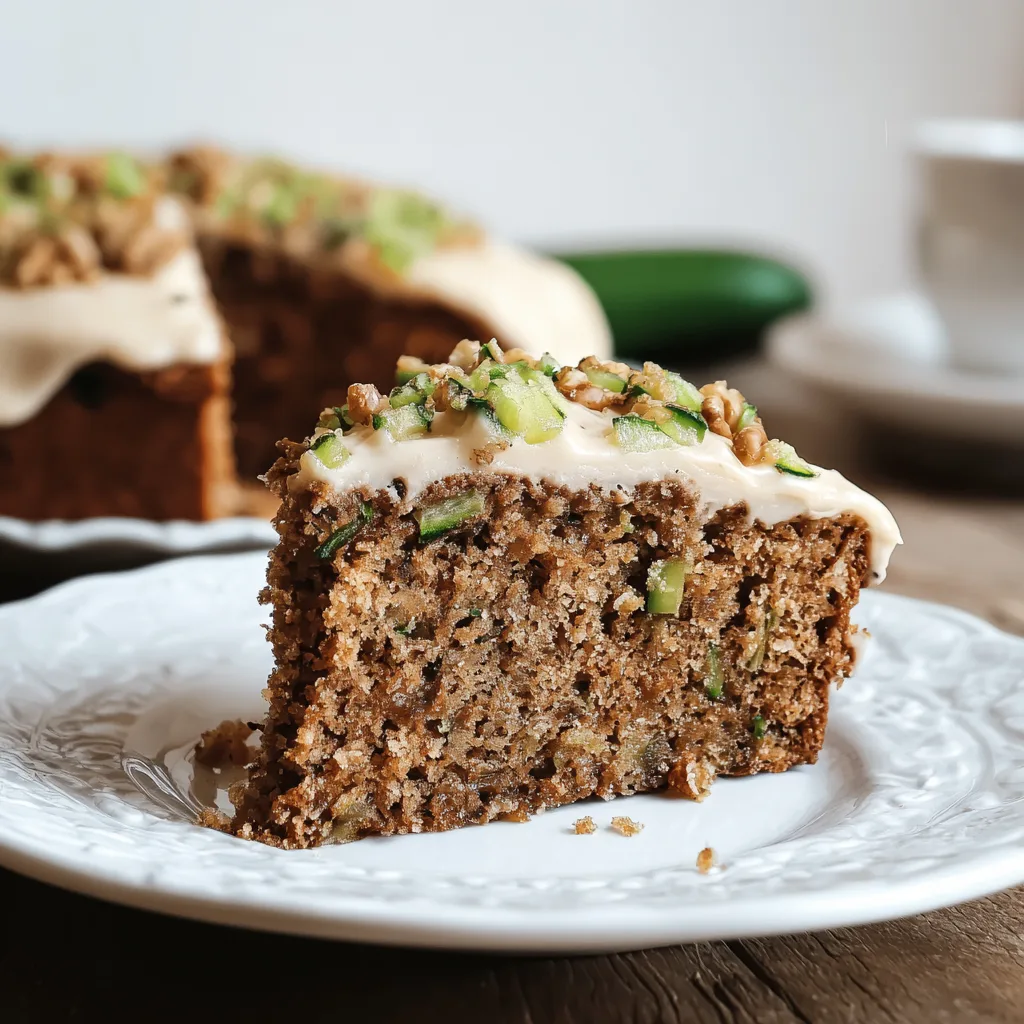 Zucchini Cake Recipe