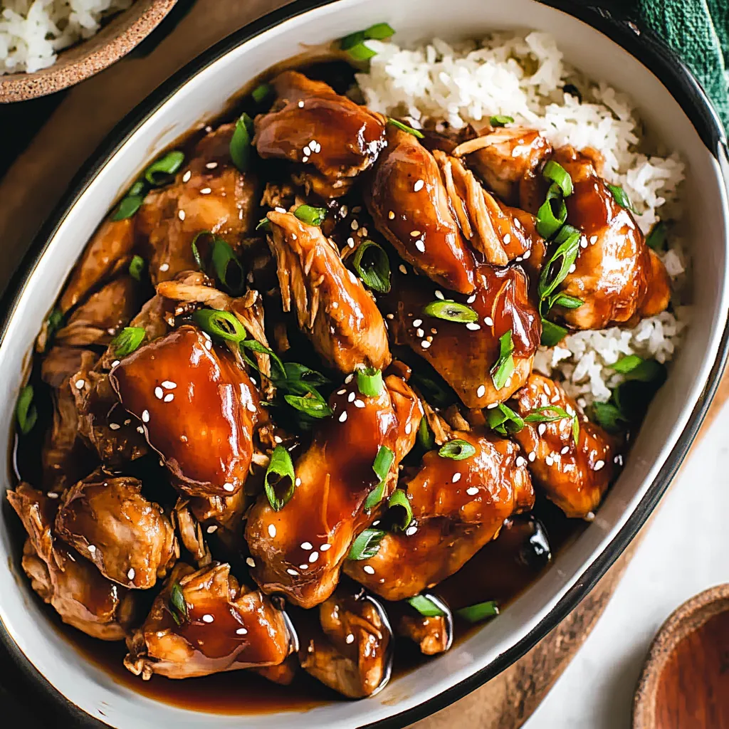 slow cooker teriyaki chicken easy