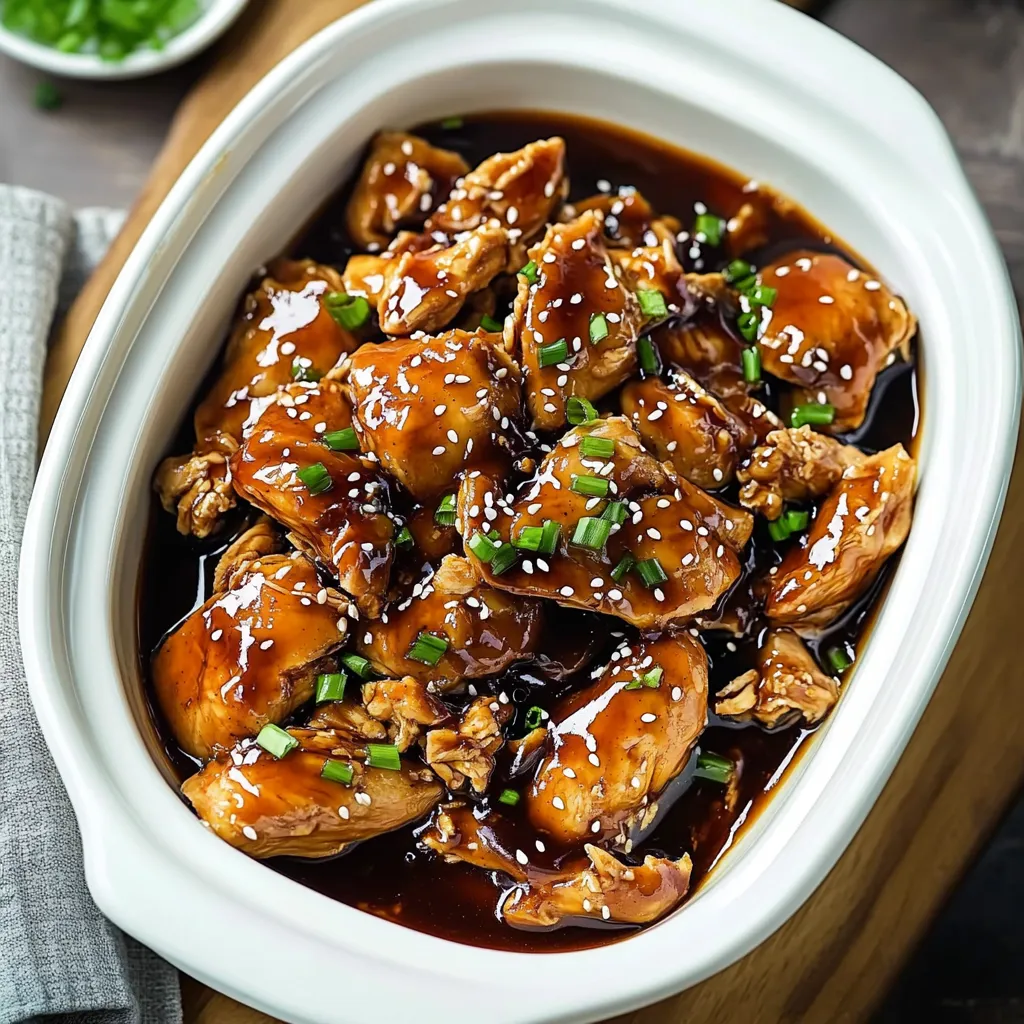 slow cooker teriyaki chicken