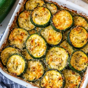 Zucchini Parmesan Bake