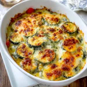 Baked Zucchini and Cheese Fritters