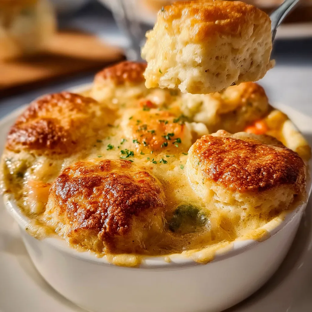 Biscuit Seafood Pot Pie