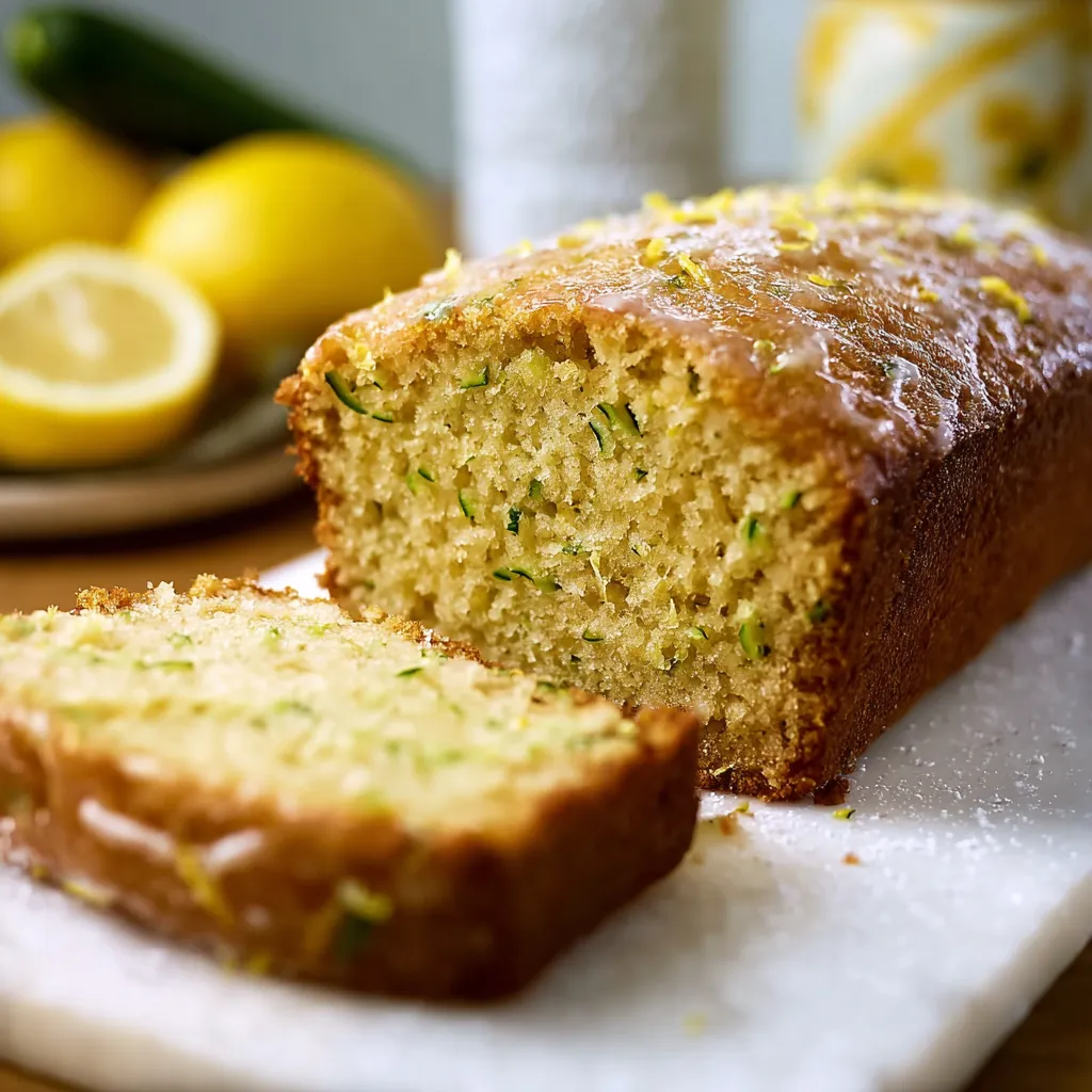 Easy Lemon Zucchini Bread