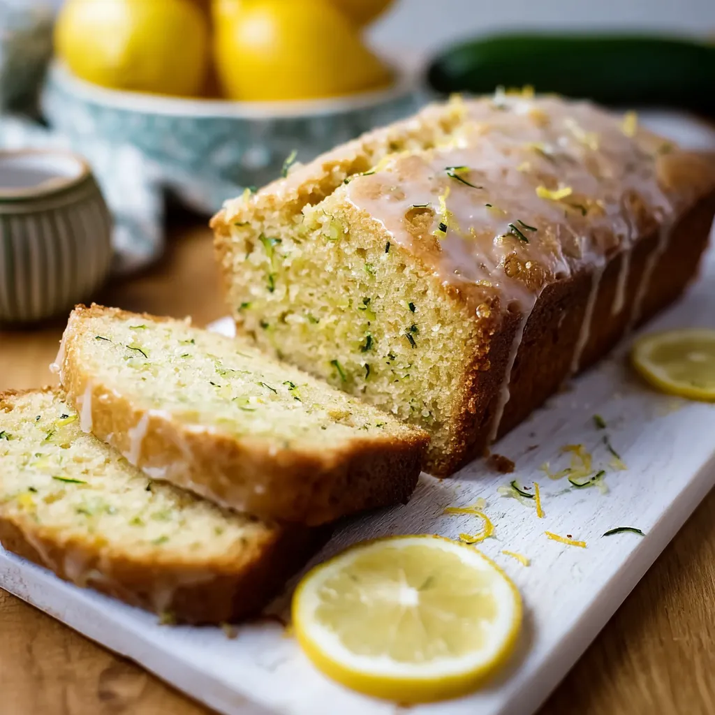 Lemon Zucchini Bread Healthy