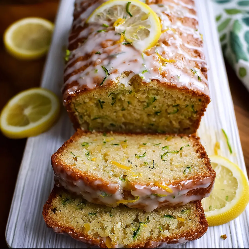 Lemon Zucchini Bread Recipes Moist Easy