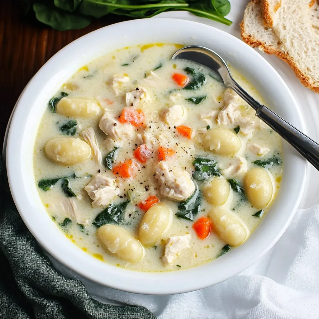 Olive Garden Chicken Gnocchi Soup