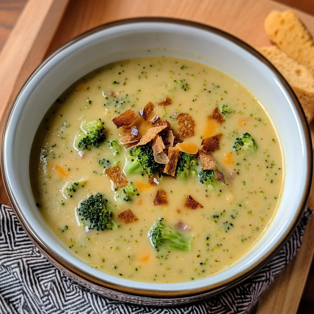 Slow Cooker Panera Broccoli Cheddar Soup (Copycat)