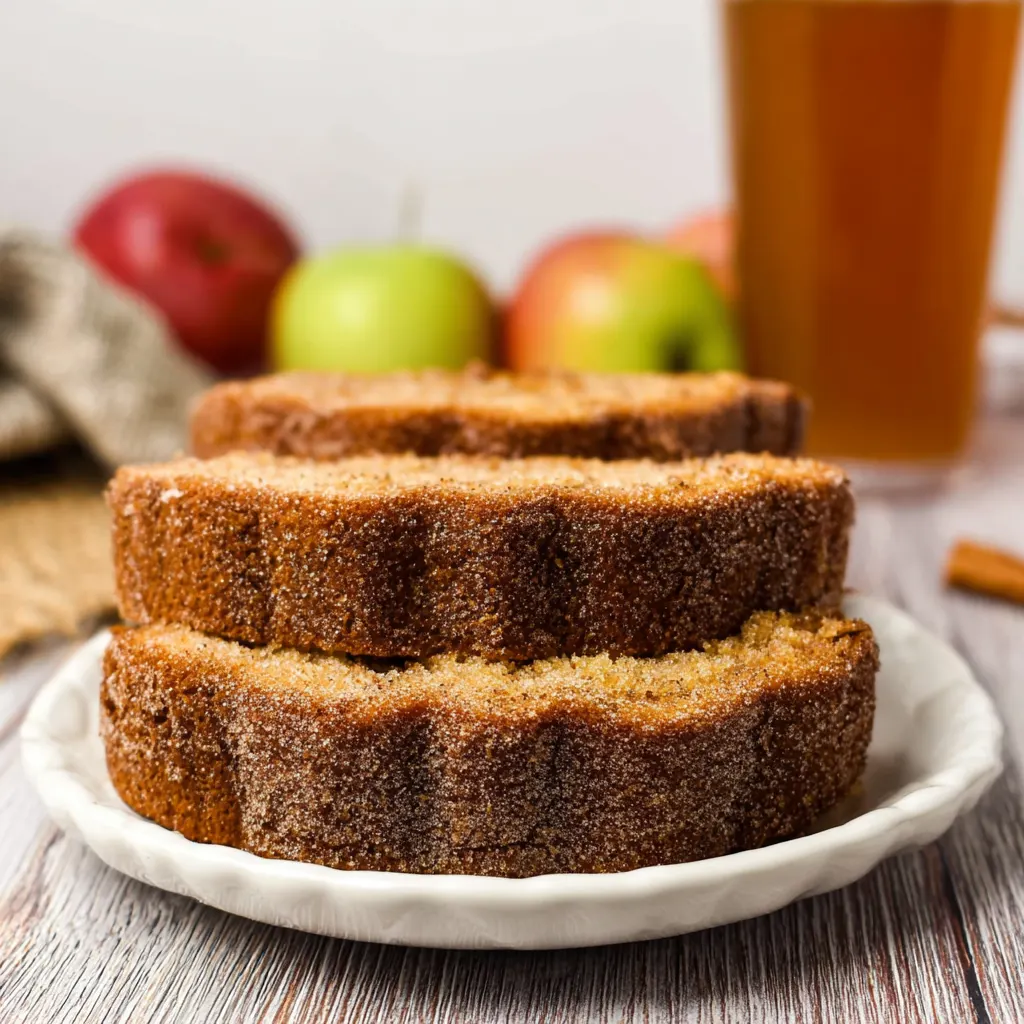 Apple Cider Donut Bread