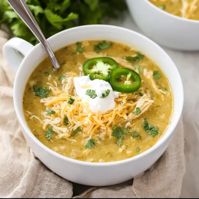 Chicken Green Chile Enchilada Soup