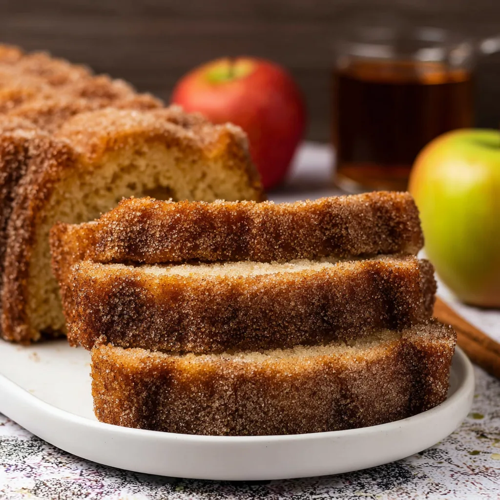Easy Apple Cider Donut Bread