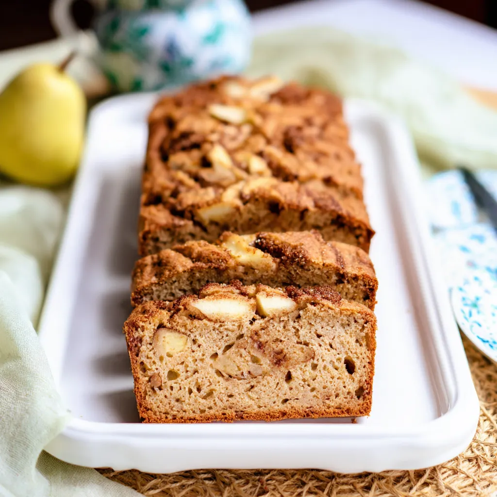Easy & Quick Apple Cinnamon Bread